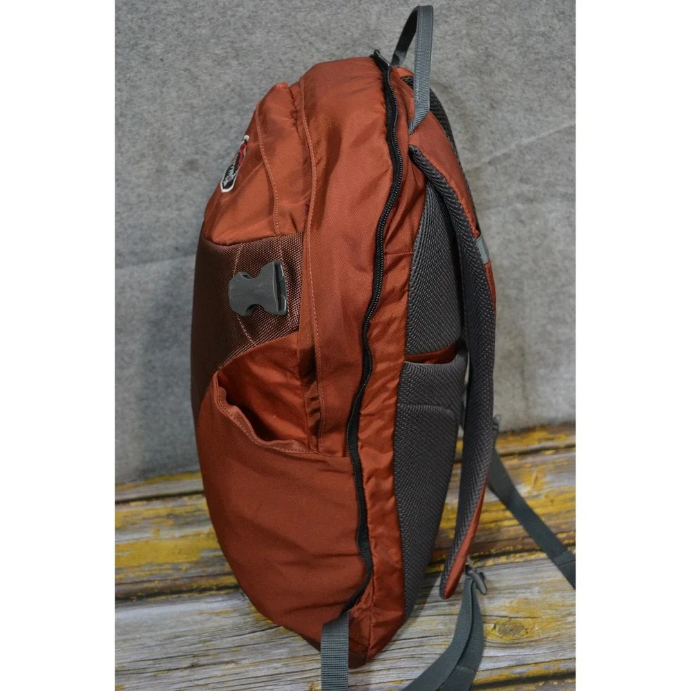 Osprey Brown Meridian Backpack Soft Case Laptop Travel Daypack Men Women